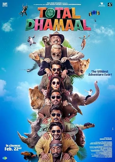  فیلم هندی Total Dhamaal 2019