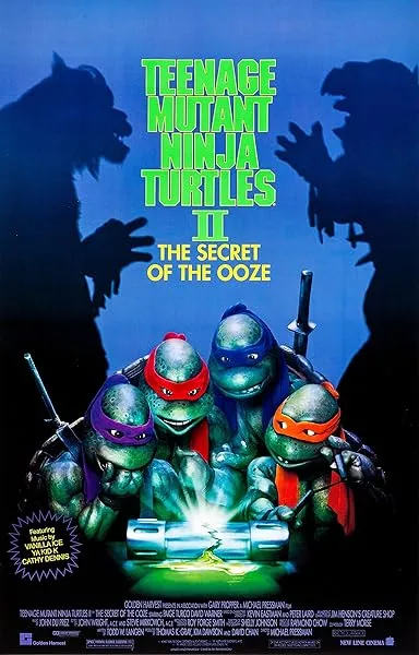  فیلم Teenage Mutant Ninja Turtles II: The Secret of the Ooze 1991