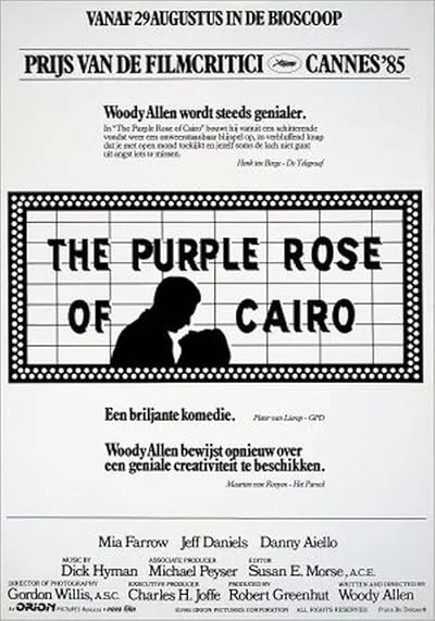 فیلم The Purple Rose of Cairo 1985