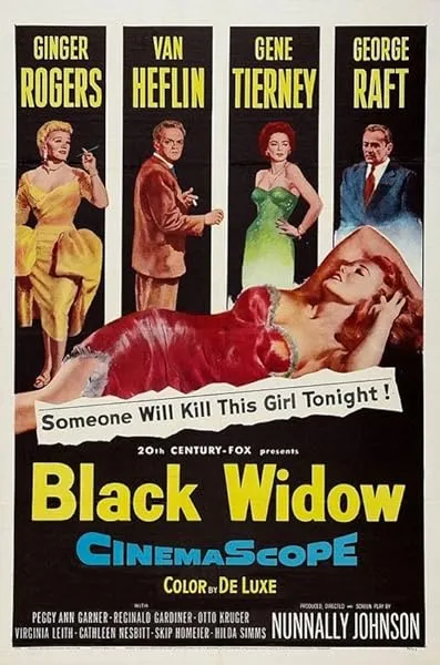  فیلم Black Widow 1954
