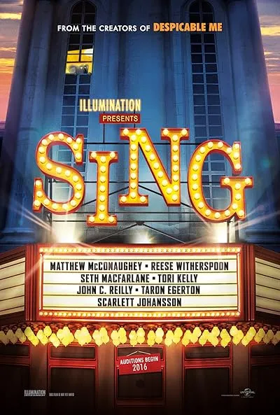  انیمه Sing 2016