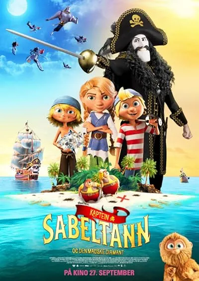  انیمیشن Captain Sabertooth and the Magic Diamond 2019