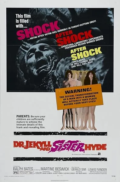  فیلم Dr Jekyll & Sister Hyde 1971