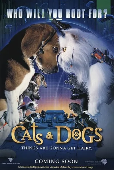  فیلم Cats & Dogs 2001