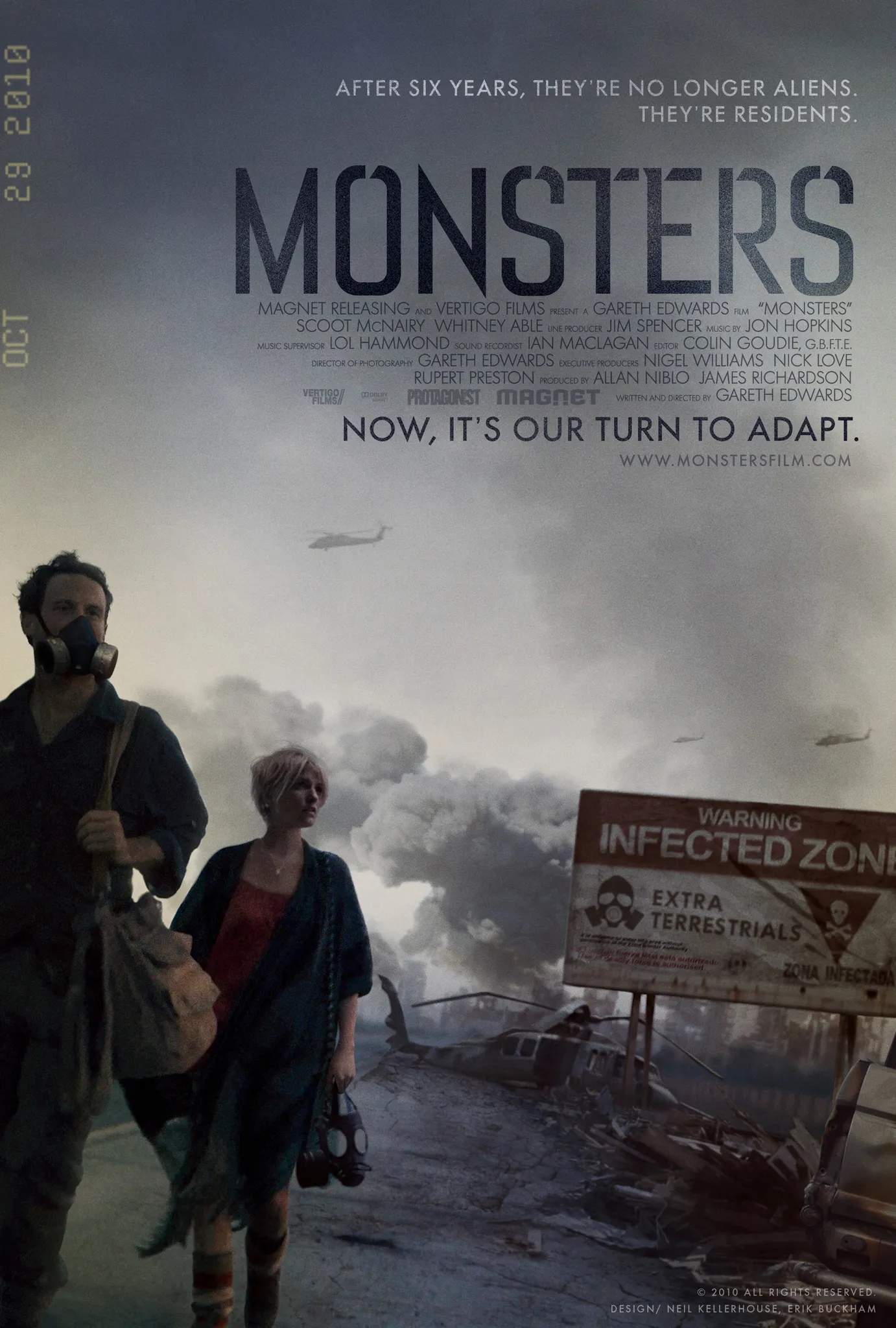  فیلم Monsters 2010